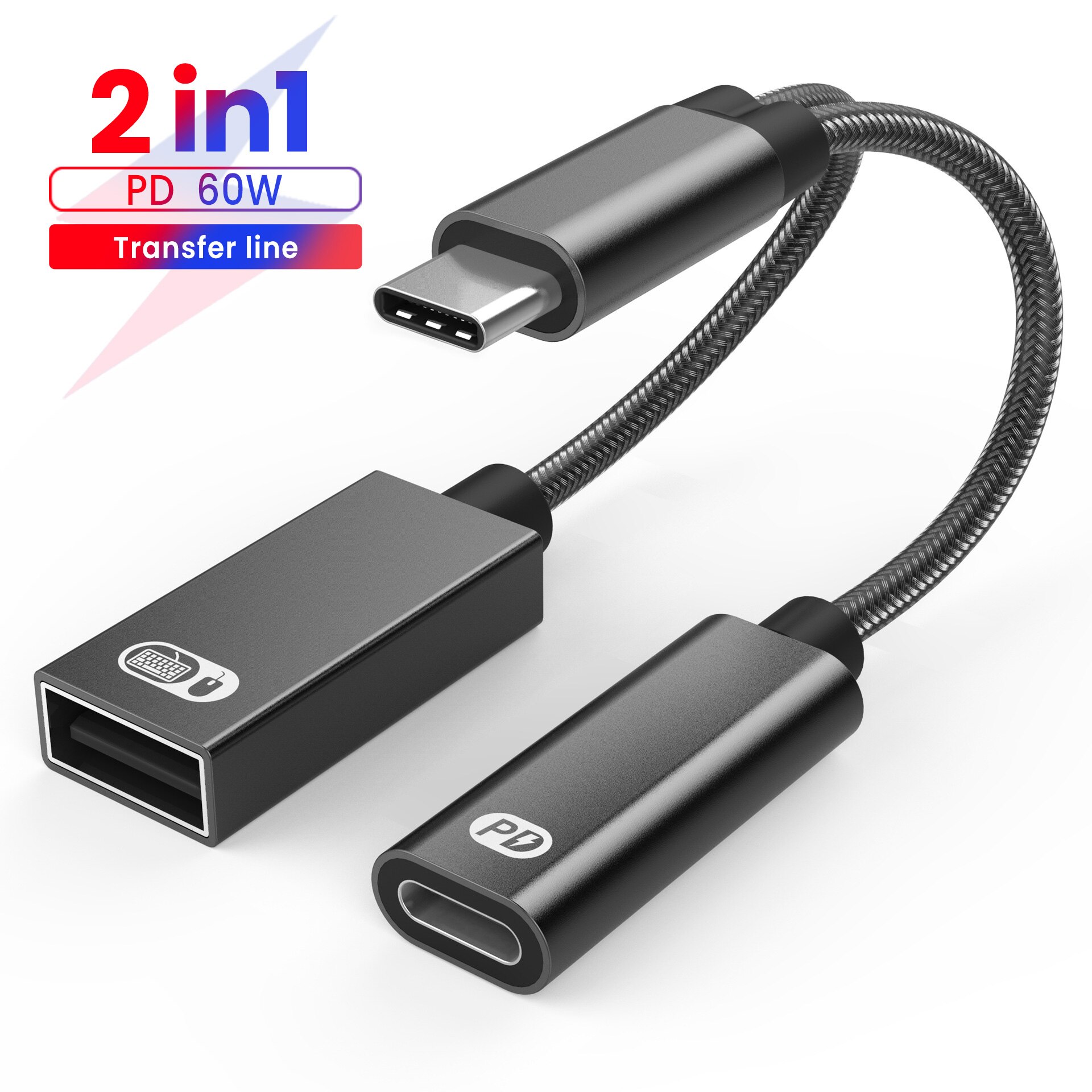 USB C OTG ̺ ȭ , 2  1, C Ÿ -USB C   Ʈ, USB  ø , Ｚ ۿ